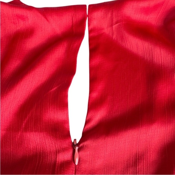 ASTR THE LABEL Friday Plunging Red Romper, Size XS. - Picture 10 of 15